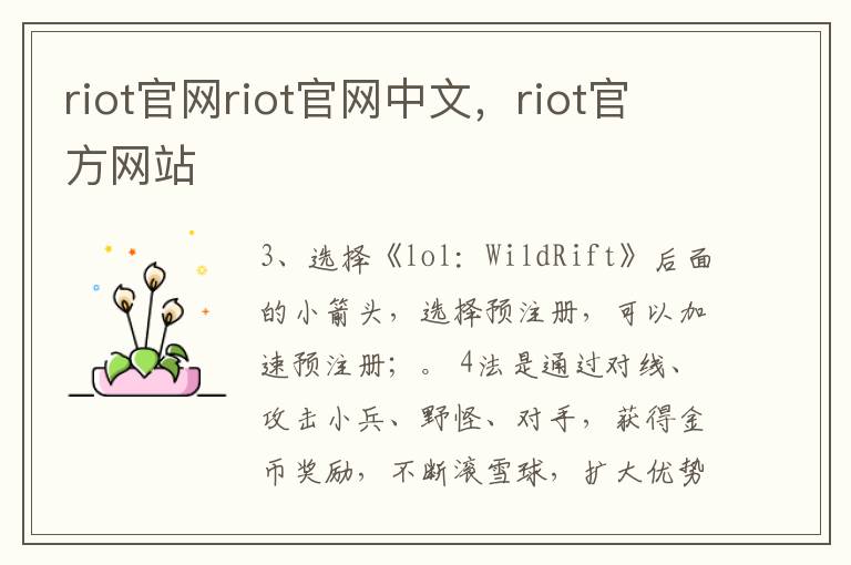 riot官网riot官网中文，riot官方网站